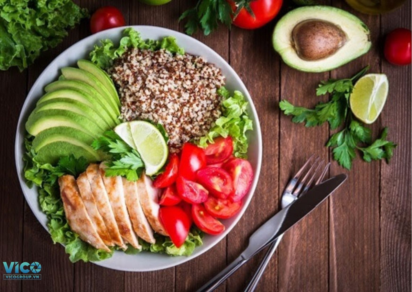 Thiết kế website bán đồ ăn healthy