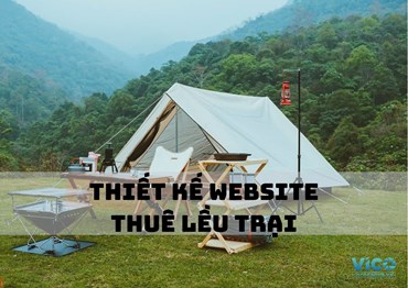 Thiết kế website cho thuê đồ cắm trại