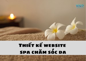 Thiết kế website spa chăm sóc da