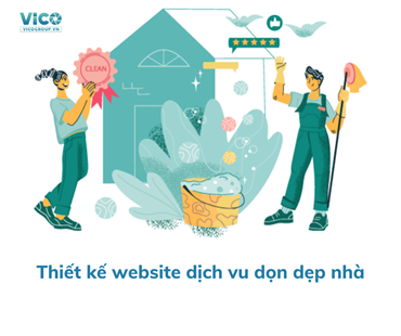 Thiết kế website dịch vụ dọn dẹp nhà cửa