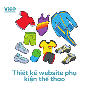 Thiết kế website bán phụ kiện thể thao