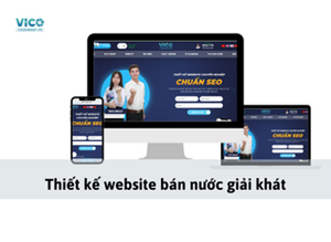 Thiết kế website nước giải khát