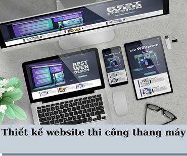 Thiết kế website thi công thang máy chuyên nghiệp, chuẩn SEO