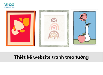 Thiết kế website bán tranh treo tường chuẩn SEO