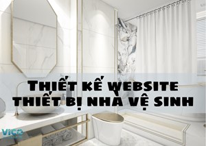 Thiết kế website thiết bị nhà tắm
