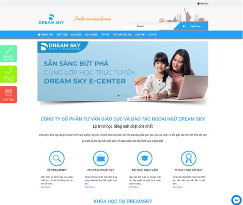 CÔNG TY CỔ PHẦN TƯ VẤN GIÁO DỤC VÀ ĐÀO TẠO NGOẠI NGỮ DREAM SKY
