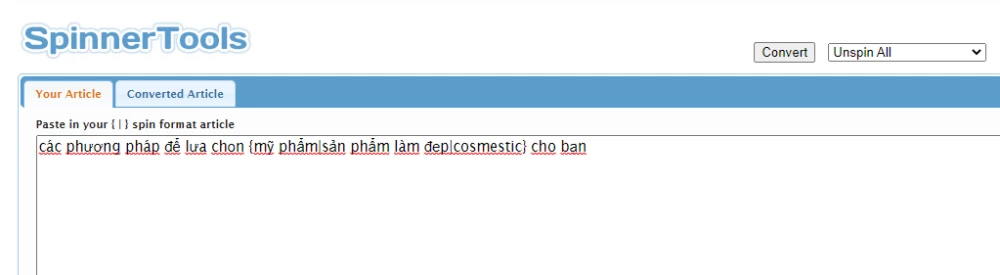 Spin Content là gì? Tổng hợp kiến thức về Spin Content.