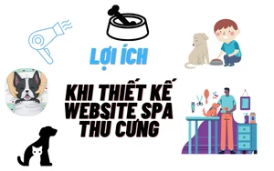 Lợi ích khi thiết kế website Spa thú cưng