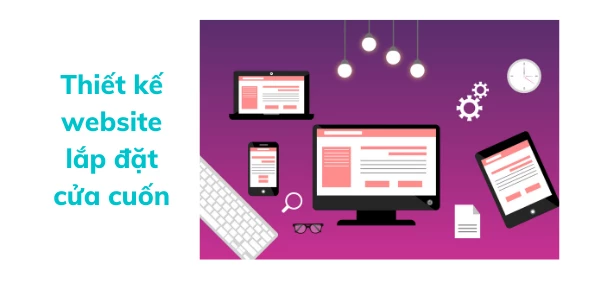 Thiết kế website lắp đặt cửa cuốn